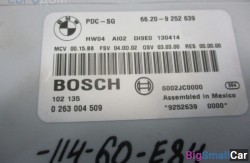 Блок эбу системы pdc (66 Поддержание дистанции, круиз контроль) 66209252639 Блок эбу системы pdc (66 Поддержание дистанции, круиз контроль) 66209252639